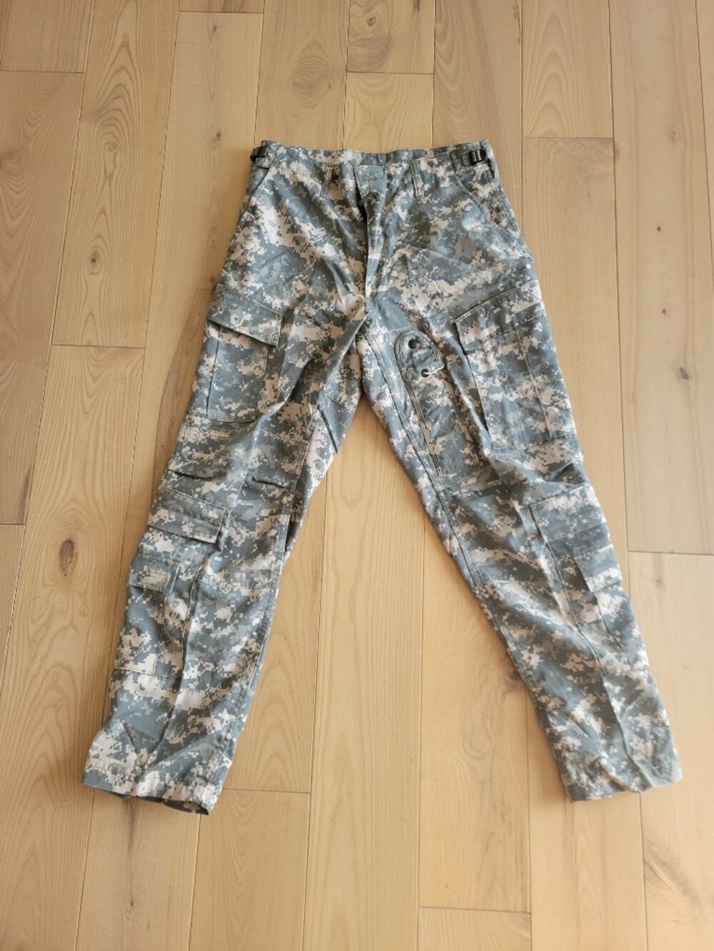 US Military Digital Camo Aircrew Aramid Cargo Pants - Medium Short